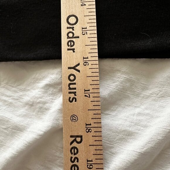 Banana Republic Luxespun 3/4 Dolman Sleeve Black Sweater Size M Academia Preppy - Picture 9 of 11